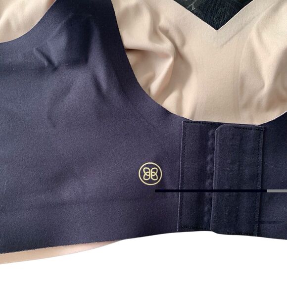 Honeylove Womens Black Crossover Bra 1X Comfort Lounge Wireless - Picture 6 of 12